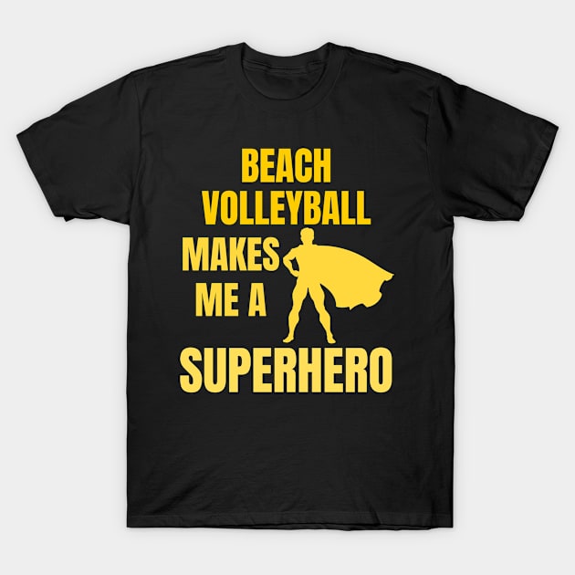 Beach volleyball T-Shirt by Mdath